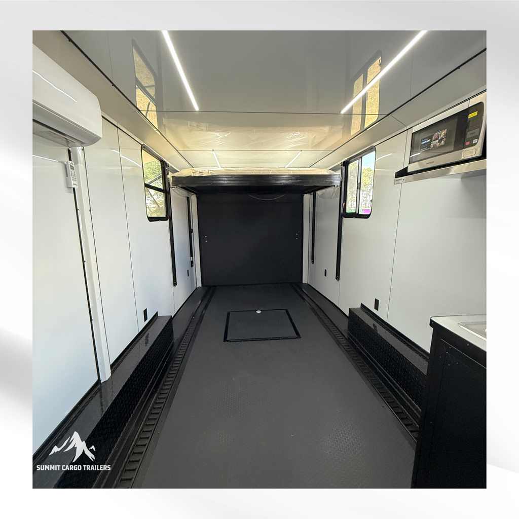 8.5X30TA Charcoal Race Ready Trailer