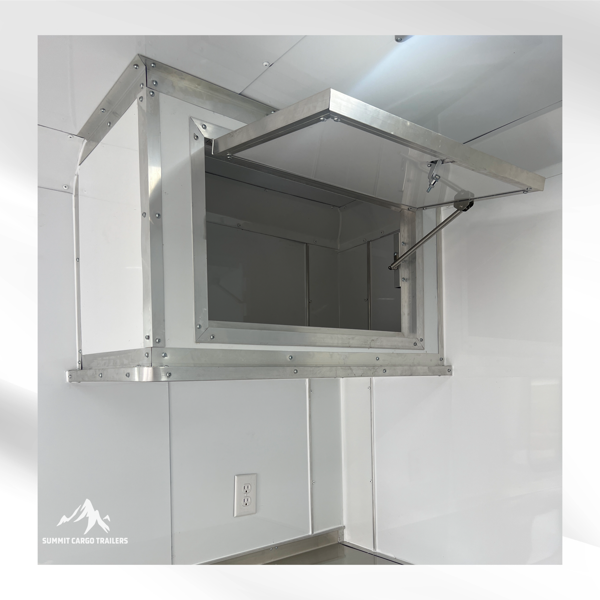 6X10TA White Splicing Trailer