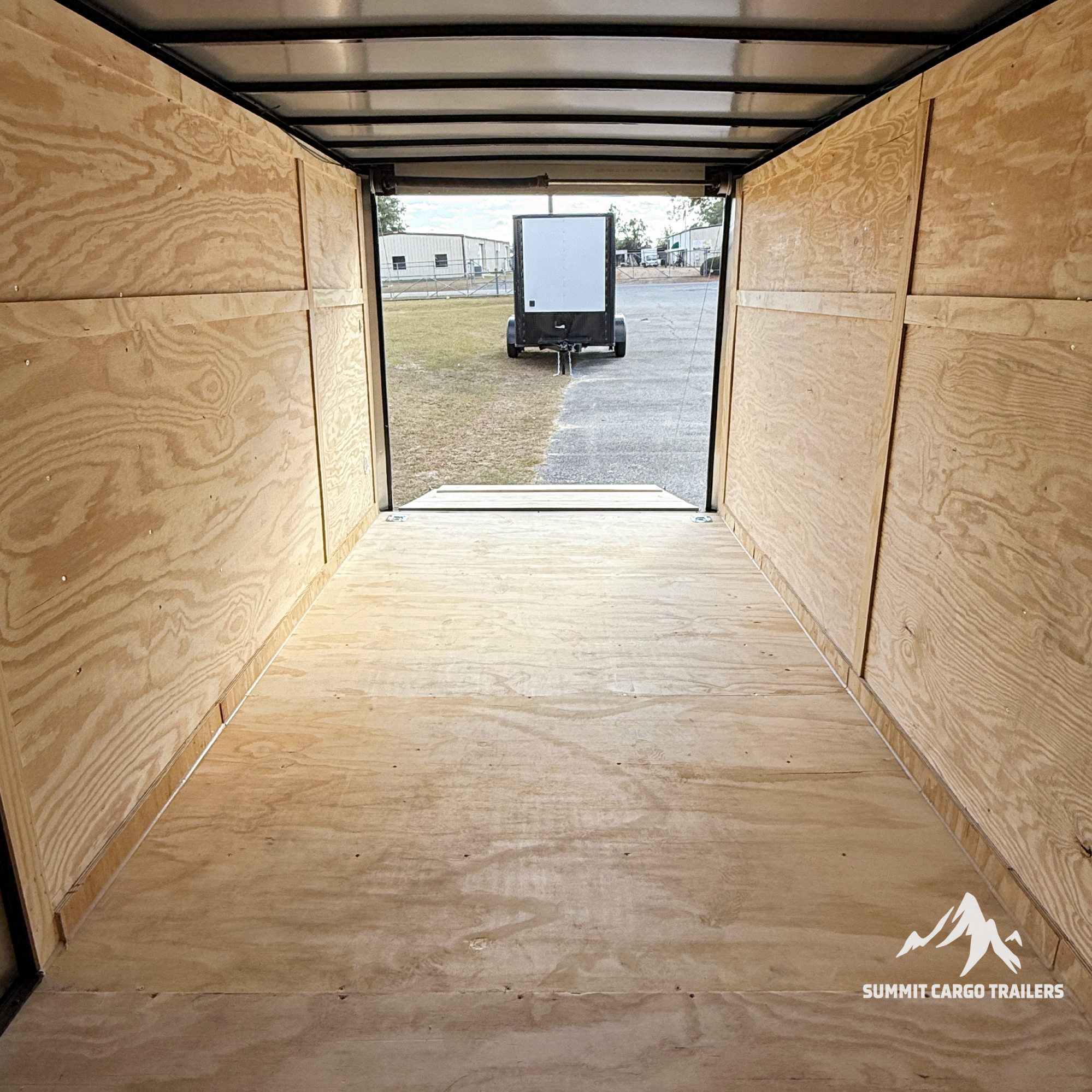 7X16 Black Standard Trailer