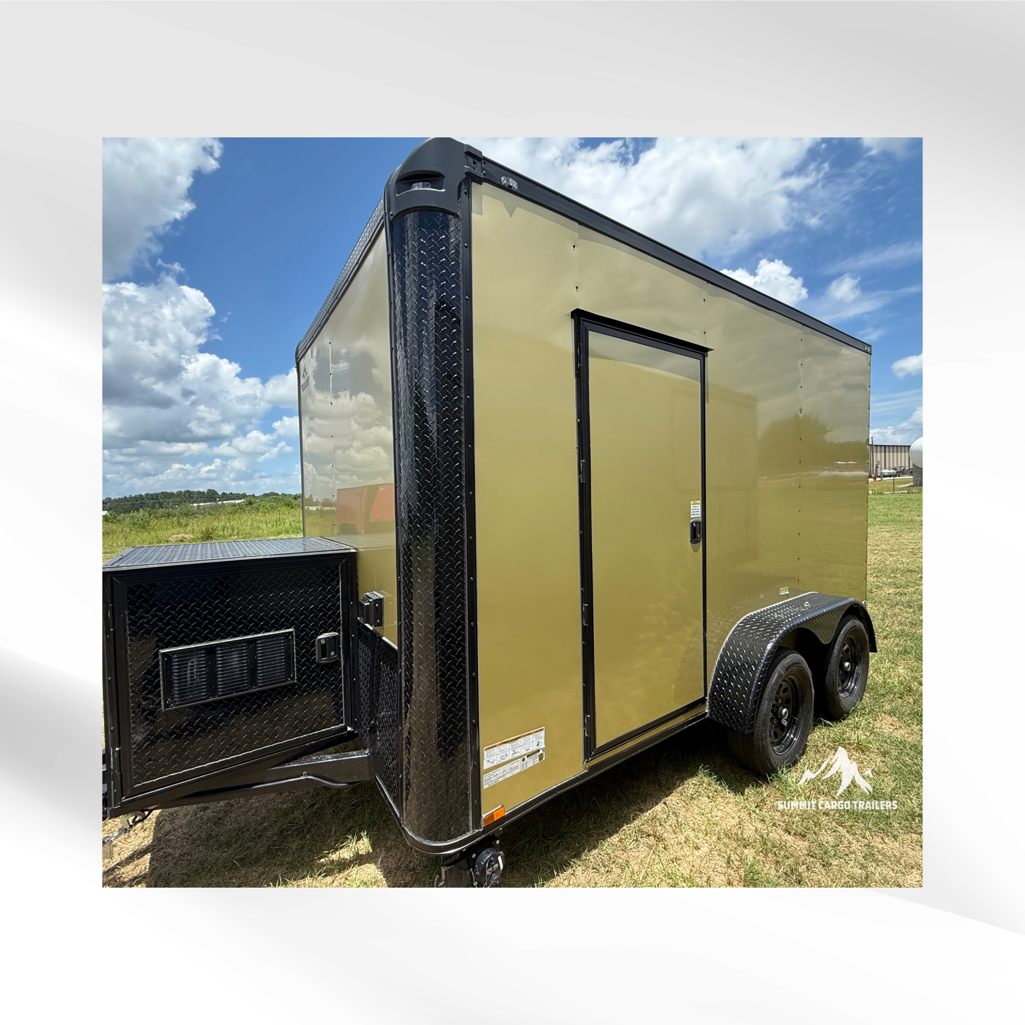 7X12TA Copper Concession Trailer
