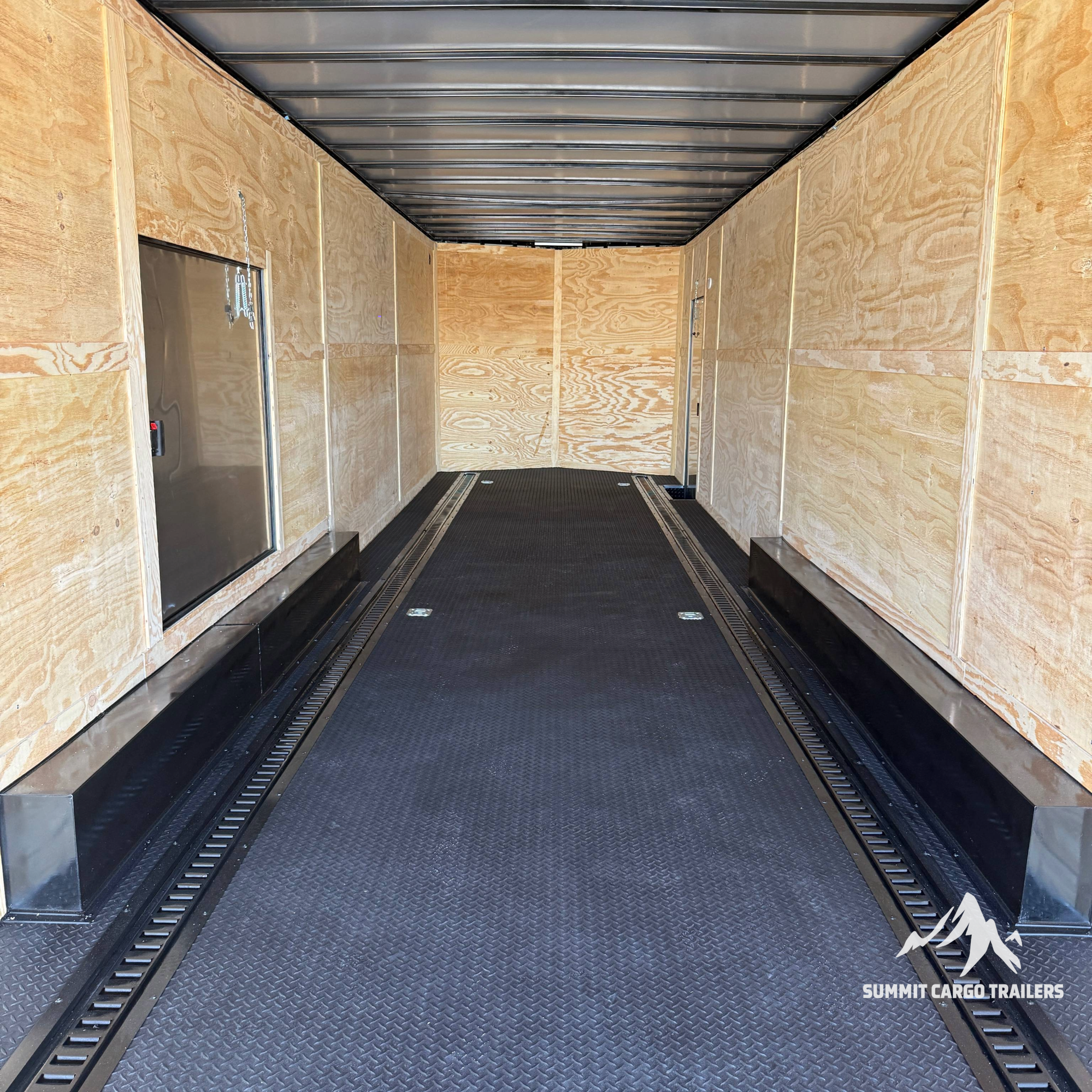 8.5X36TTA5 Black Car Hauler Trailer