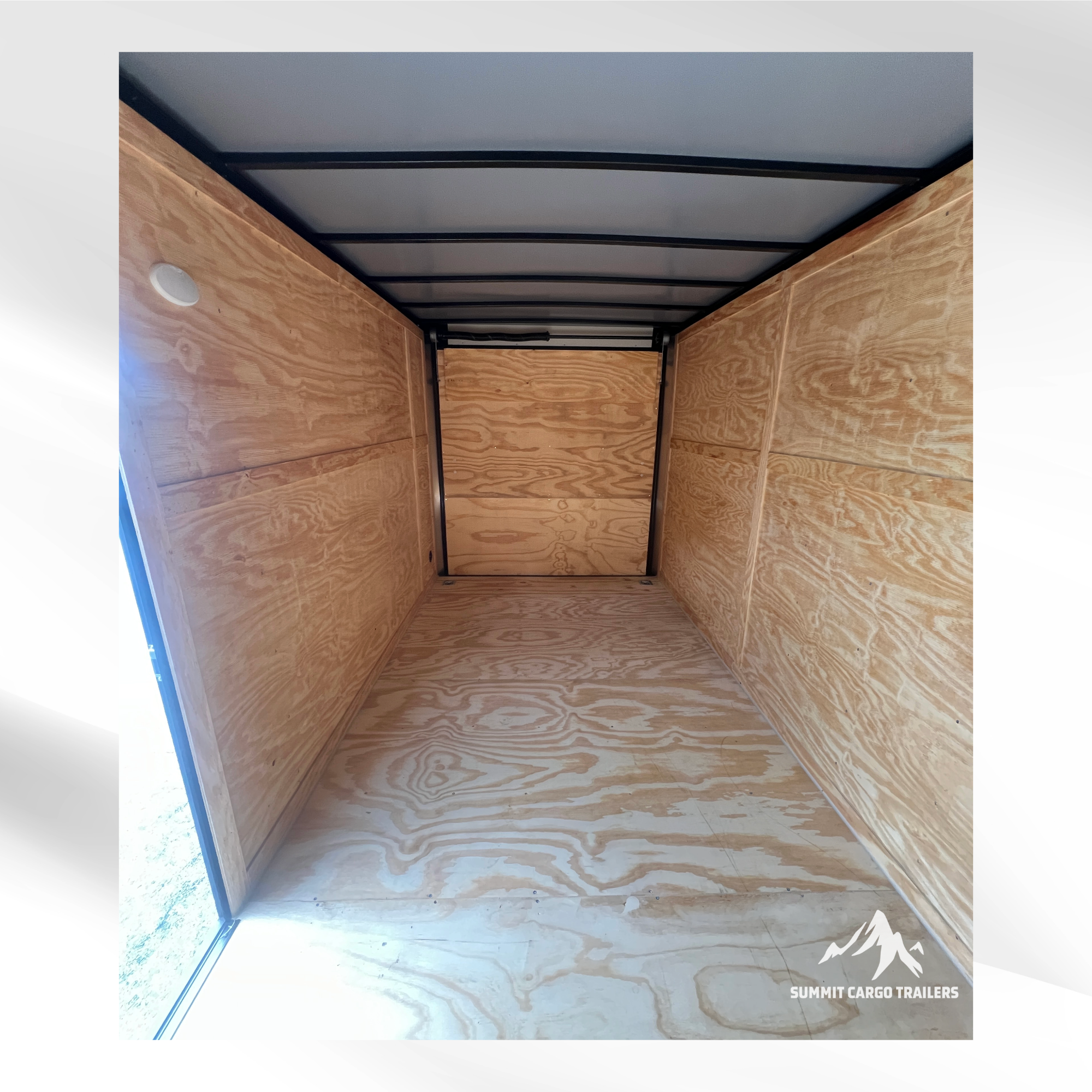 7X14TA Black Standard Enclosed Cargo Trailer