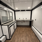 8.5X14TA Black Beverage Concession Trailer