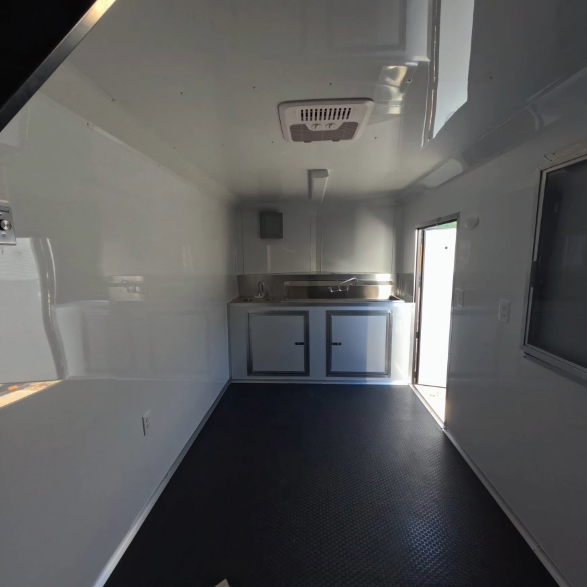 7X16TA Pink Concession Trailer