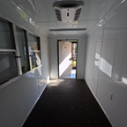 6X18TA3 Peidmont Silver Porch Concession Trailer