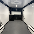 8.5X28TA3 Black Car Hauler Trailer
