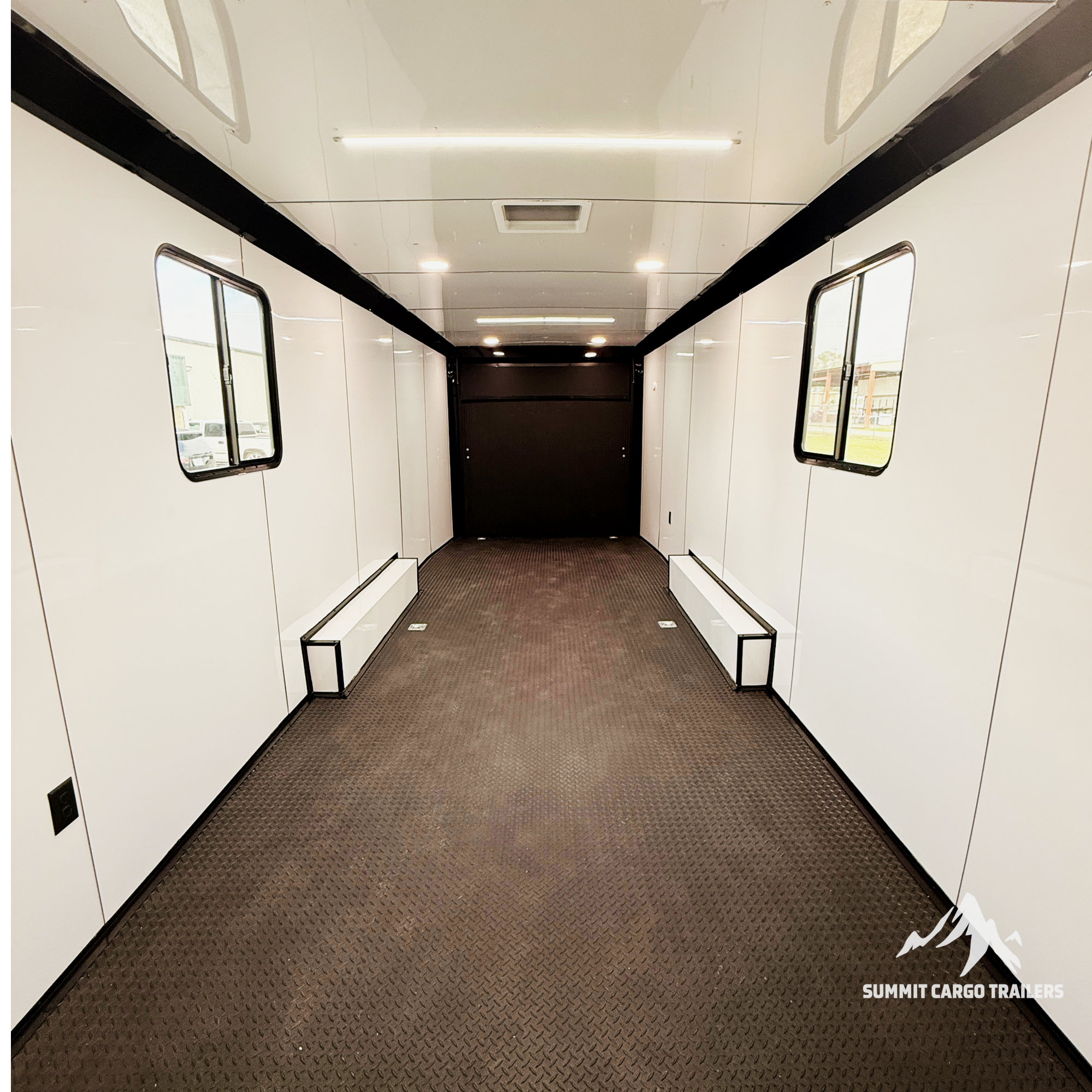 8.5X32TA3 Black Race Ready Trailer