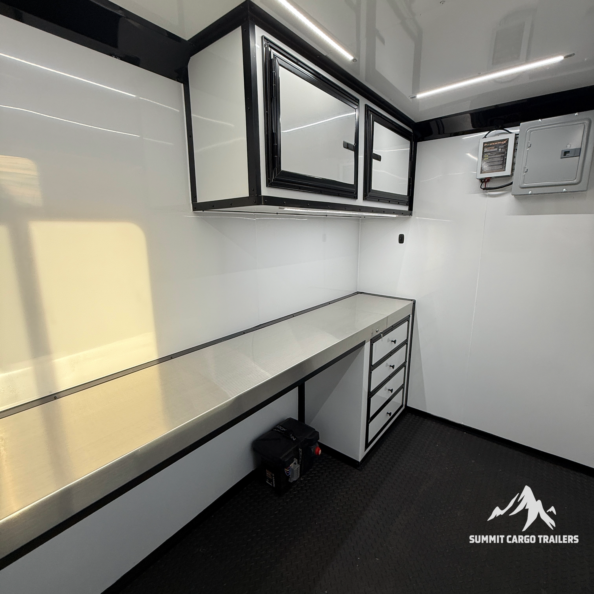 6X10TA White Splicing Trailer