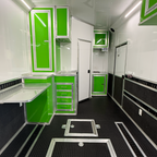 8.5X32TTA White Race Ready Trailer