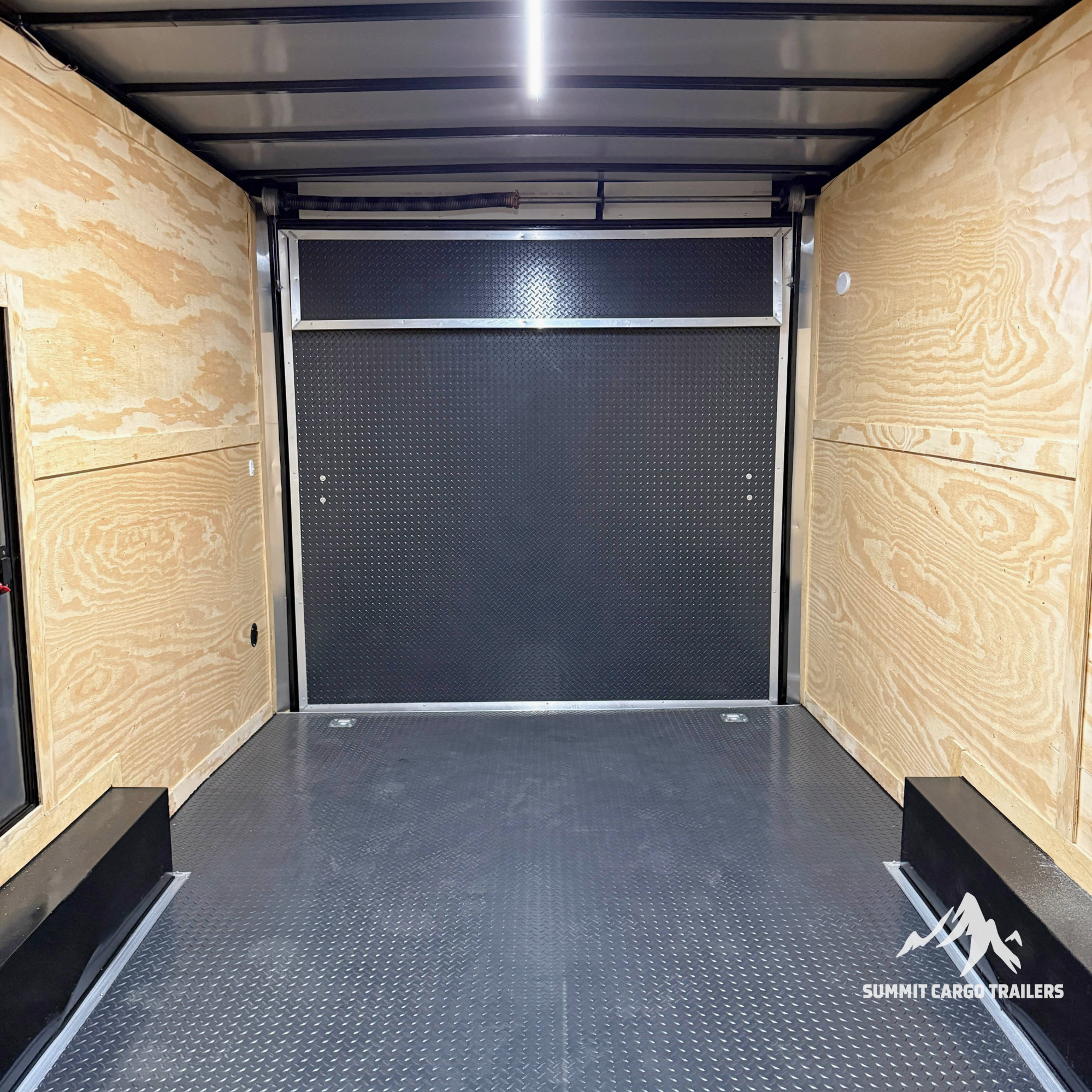 8.5X24TA3 Black Car Hauler Trailer