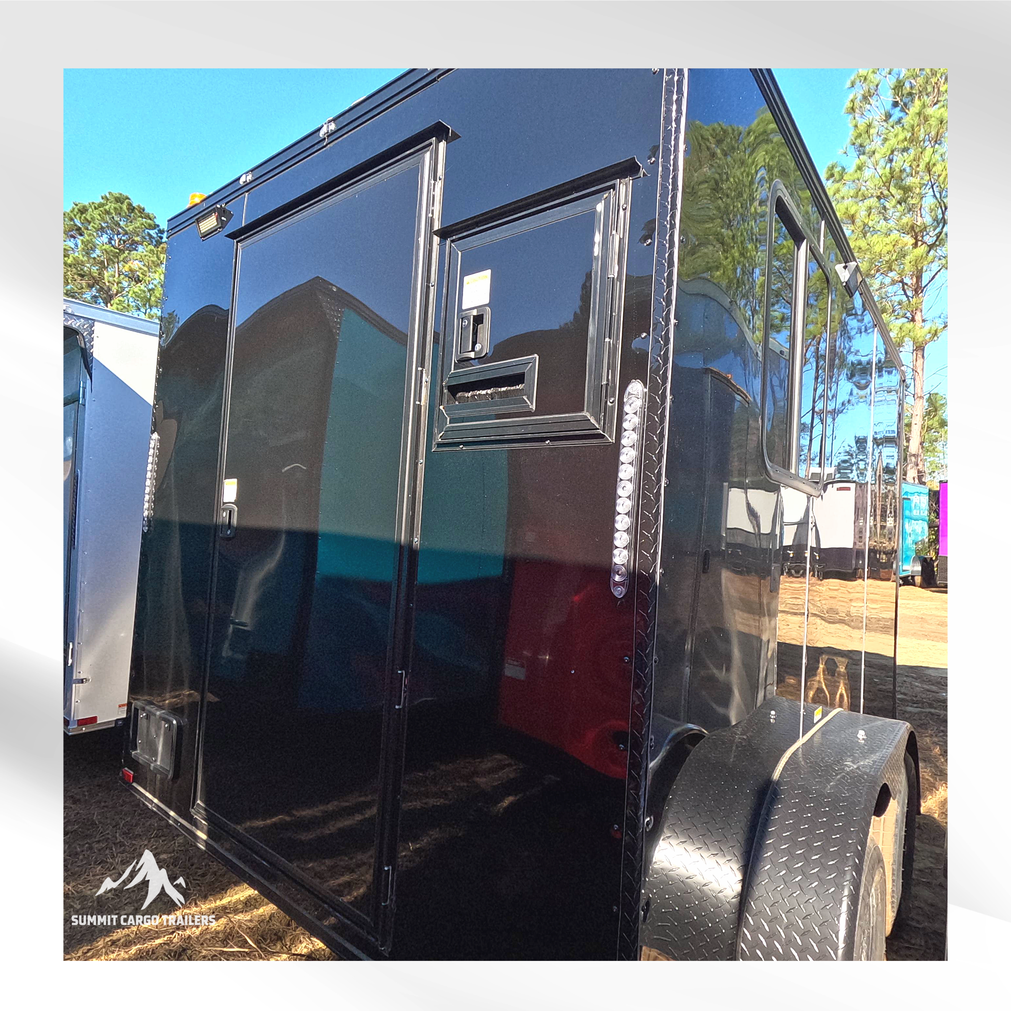 7X12TA Black Splicing Trailer