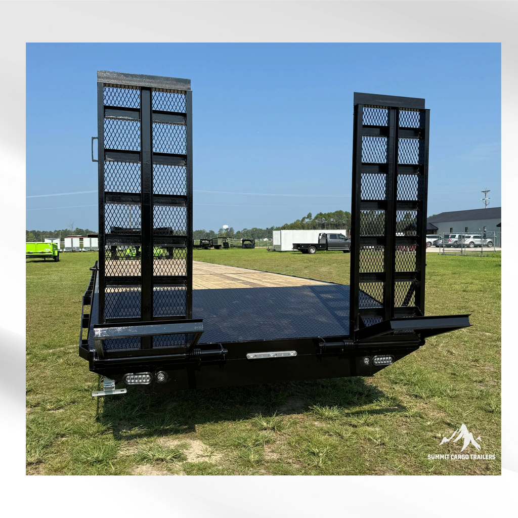 8.5X40TA Gooseneck Deck over Utility Trailer