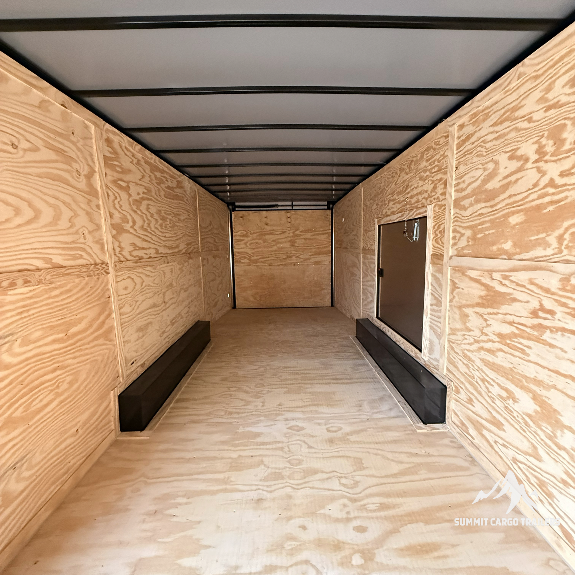 8.5X32TA5 White Standard Car Hauler Trailer