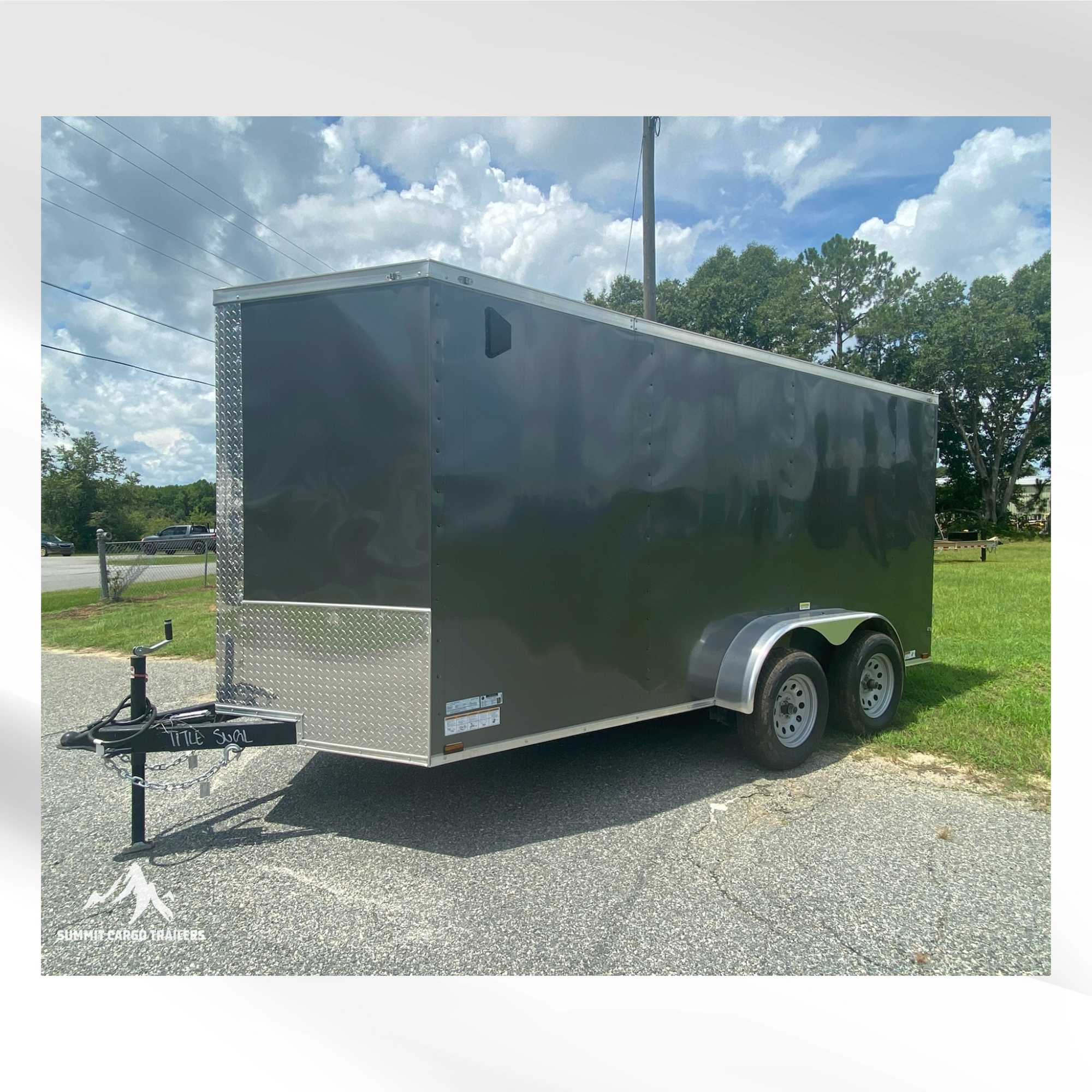 6X14TA Charcoal Standard Trailer