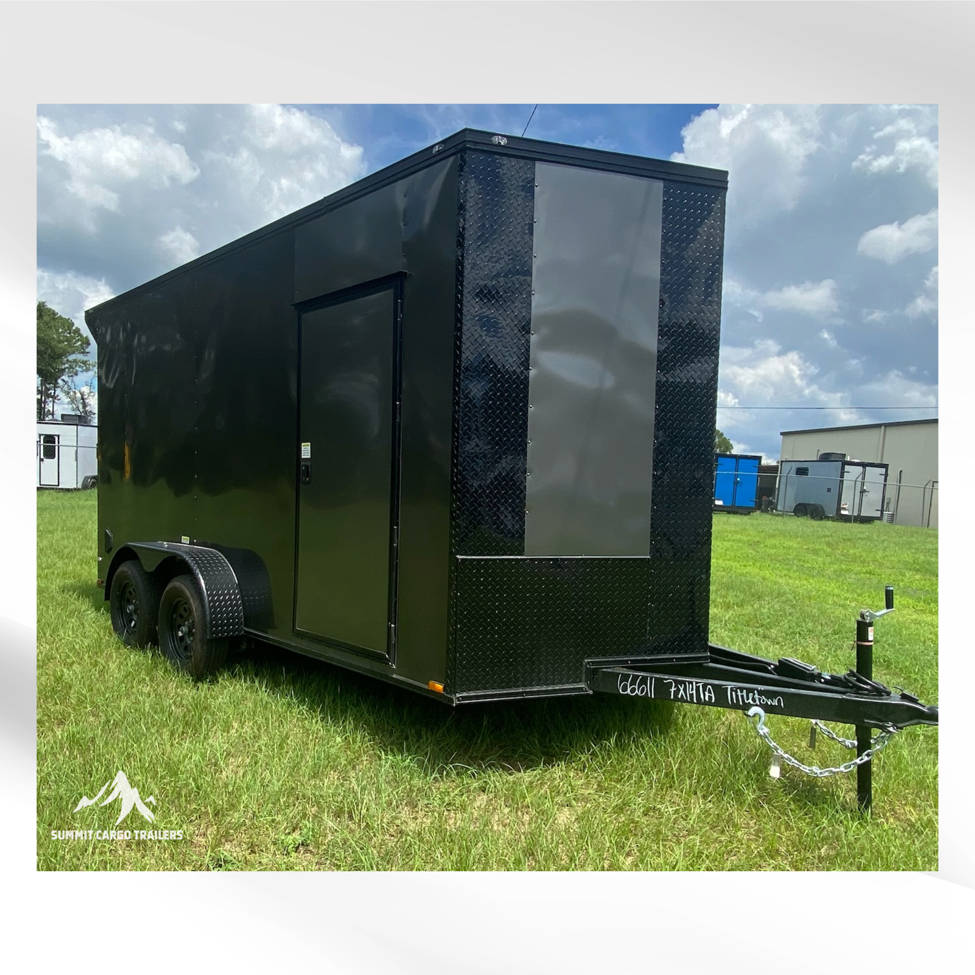 7X14TA Charcoal Standard Trailer