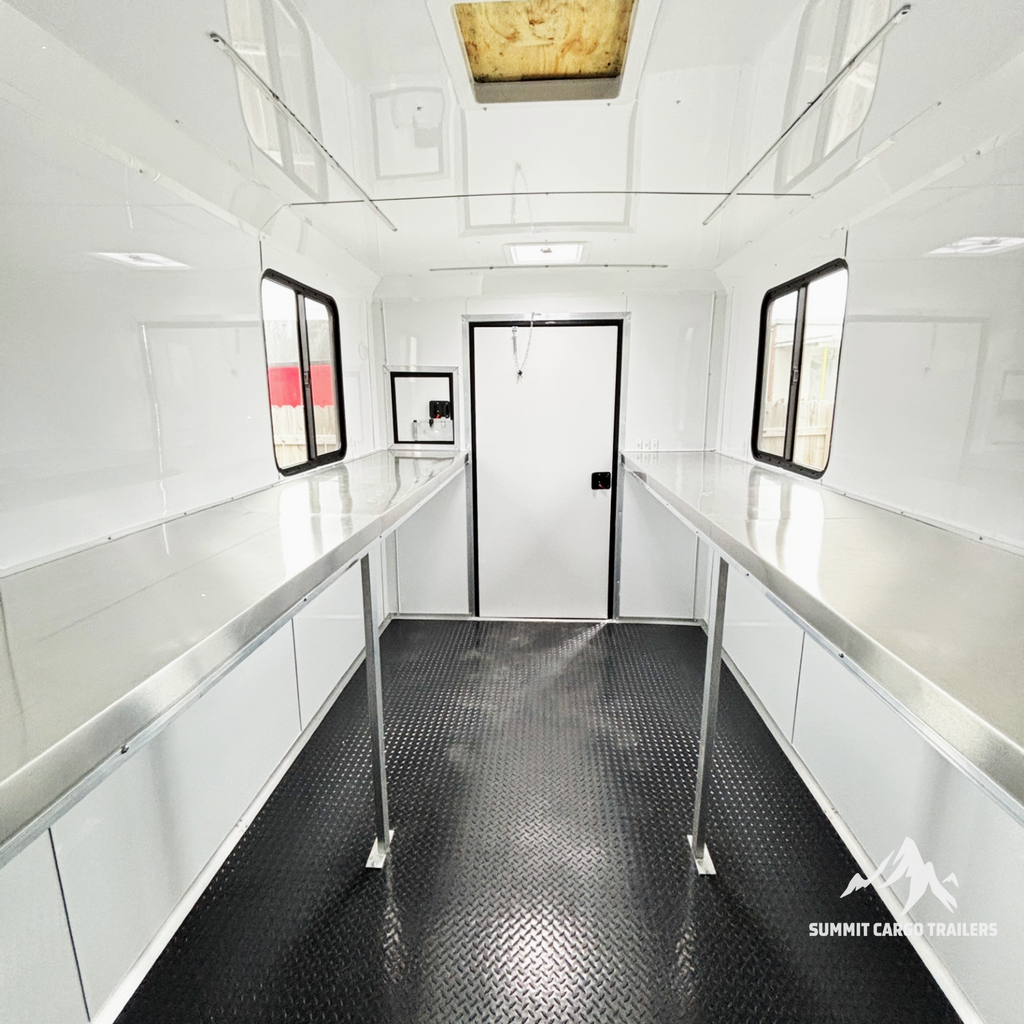 7X12TA Black Splicing Trailer