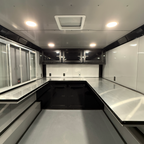 8.5X14TA Black Concession Trailer