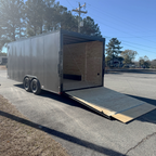 8.5X20TA3 Charcoal Standard Car Hauler Trailer