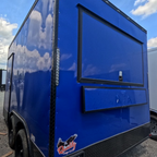 8.5X12TA Blue Concession Trailer