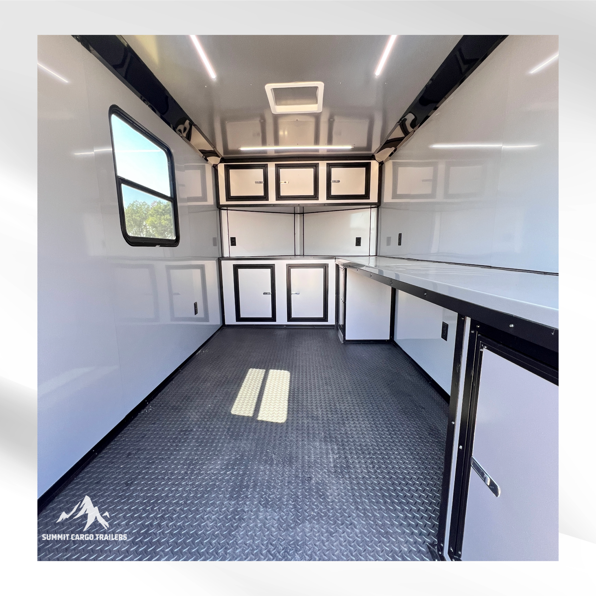 7X12TA Black Splicing Trailer