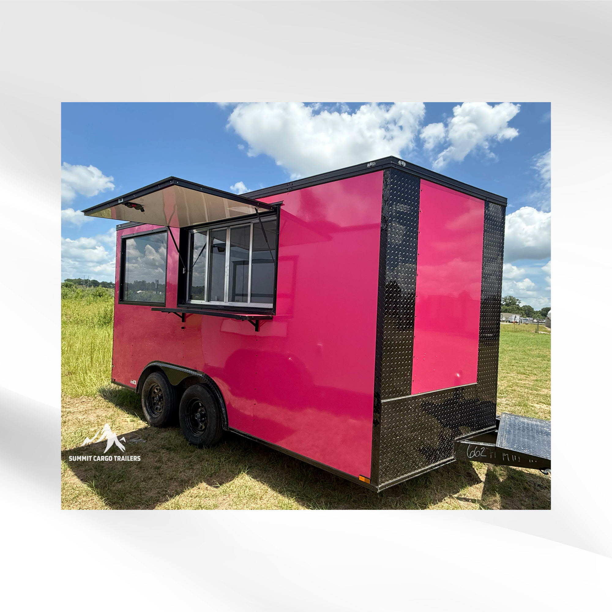 8.5X14TA Pink Concession Trailer