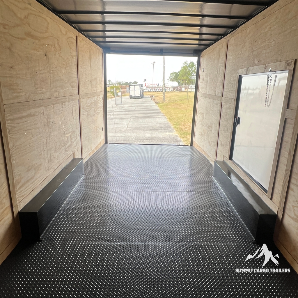 8.5X32TA5 Black Car Hauler Trailer