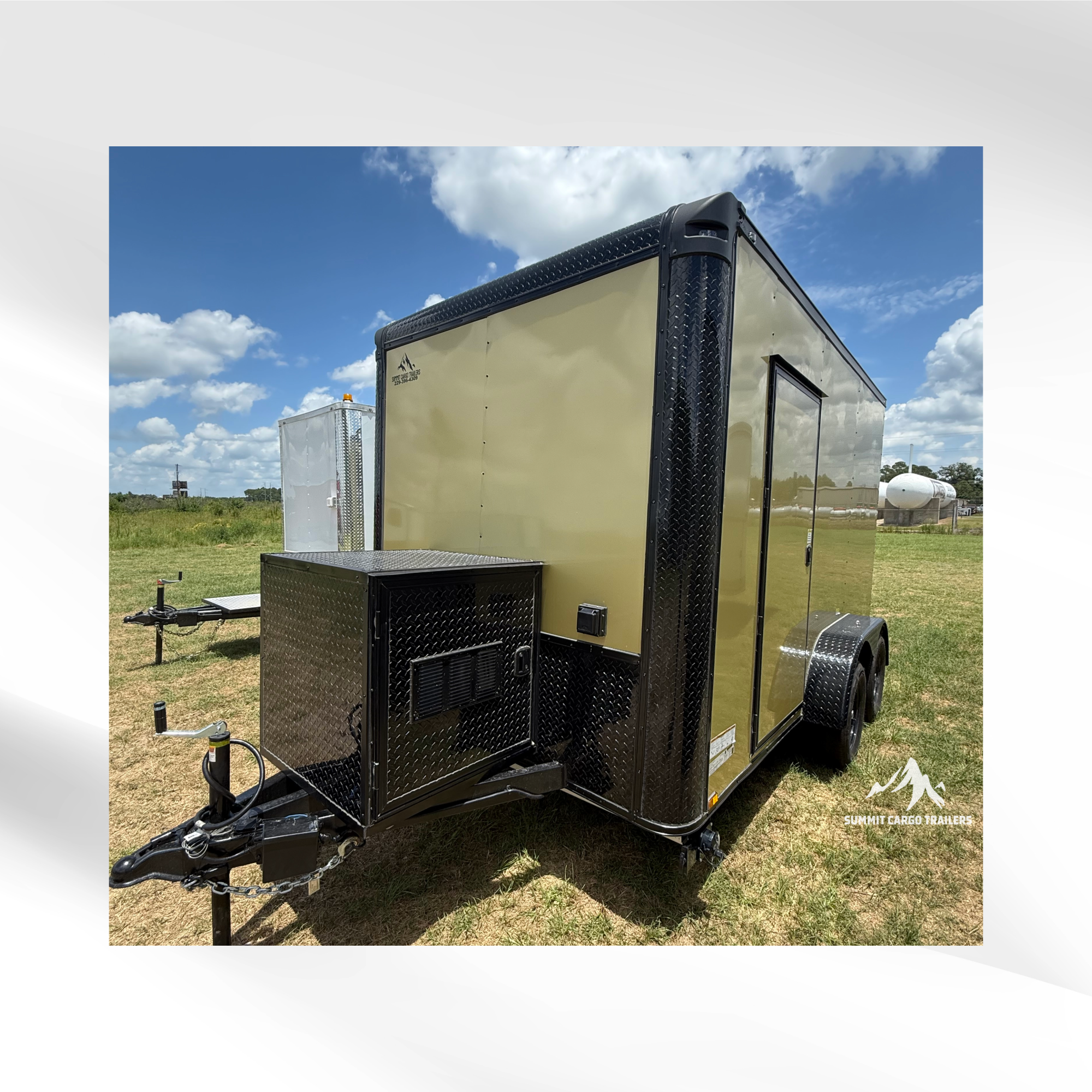 7X12TA Copper Concession Trailer