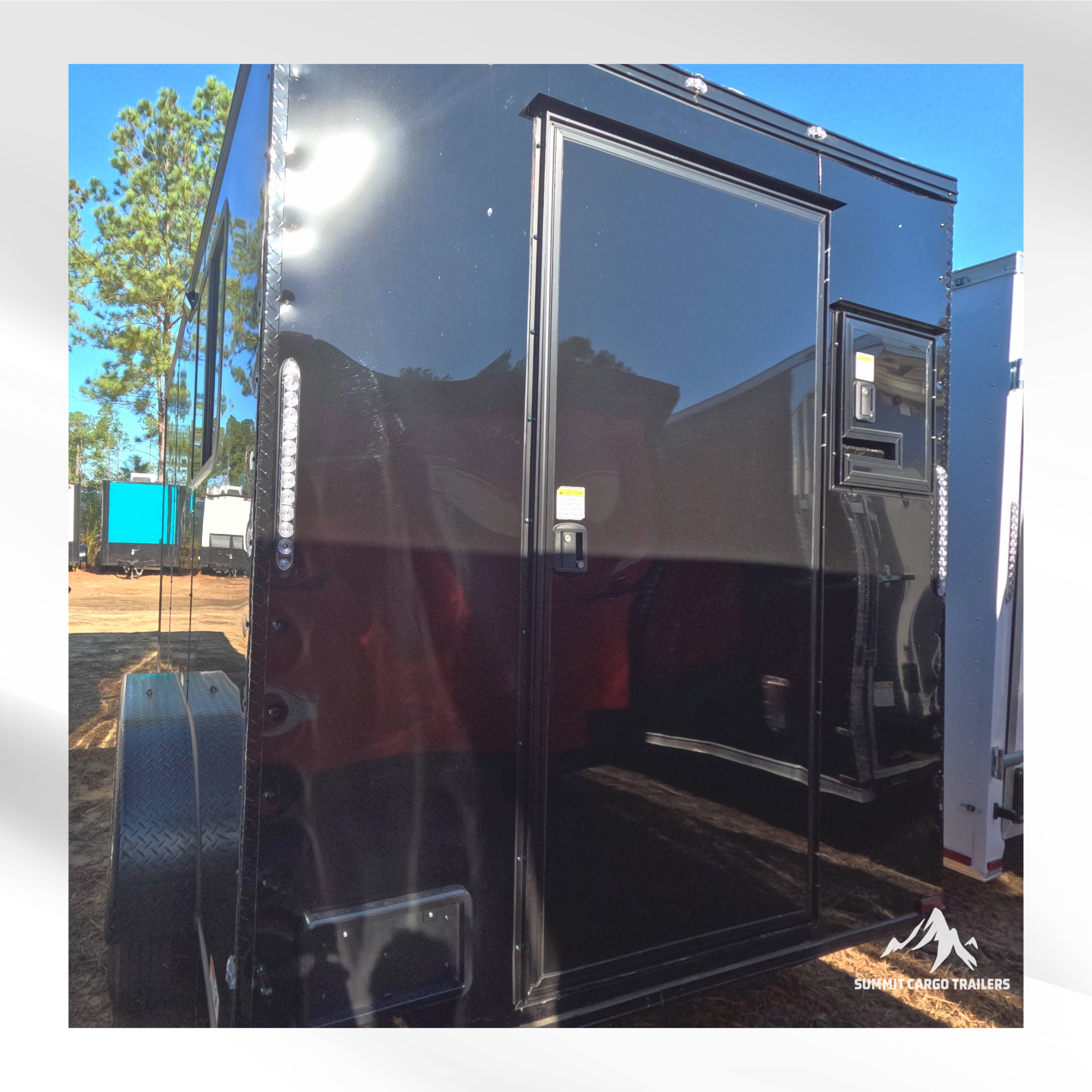 7X12TA Black Splicing Trailer