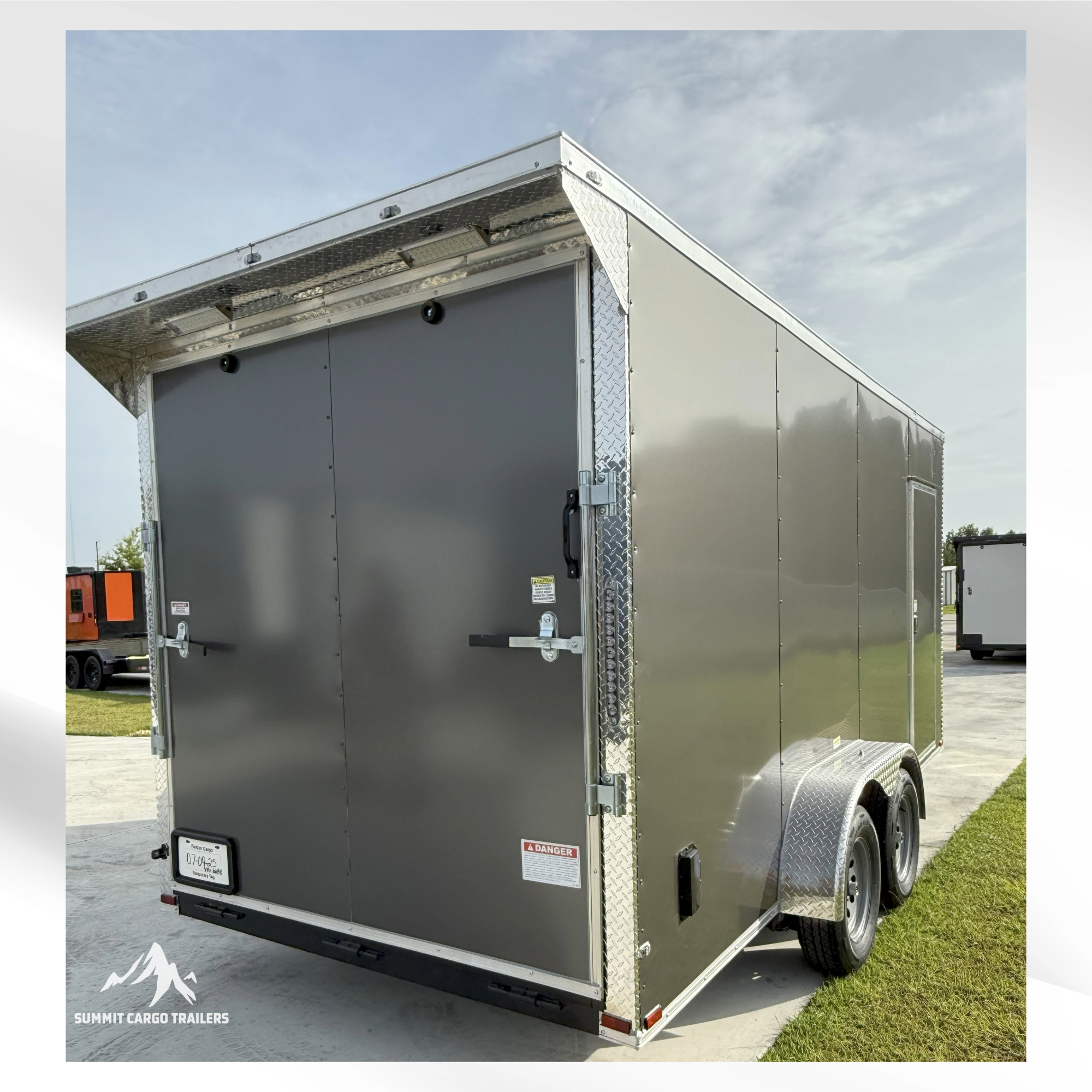 7X16TA Charcoal Standard Trailer