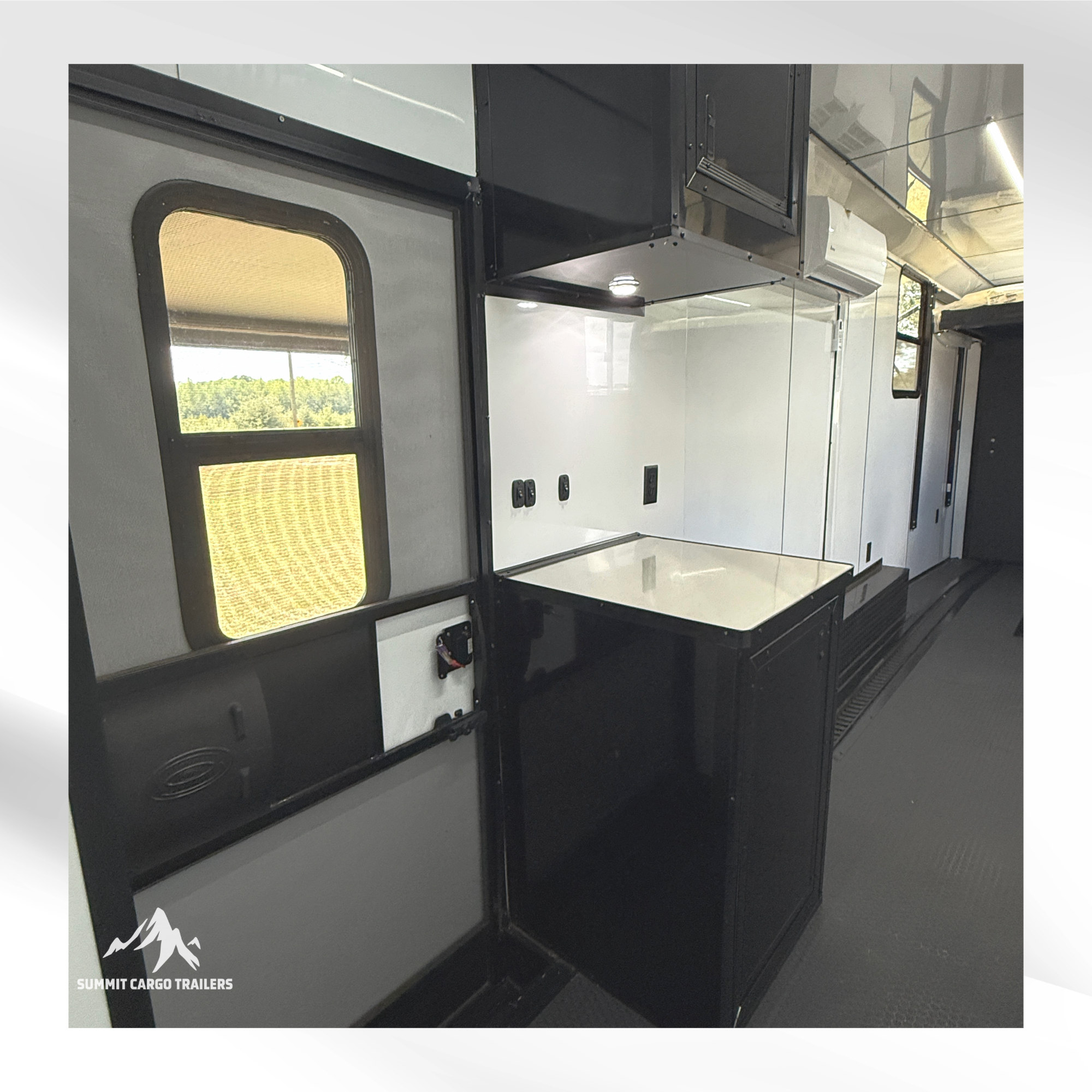 8.5X30TA Charcoal Race Ready Trailer