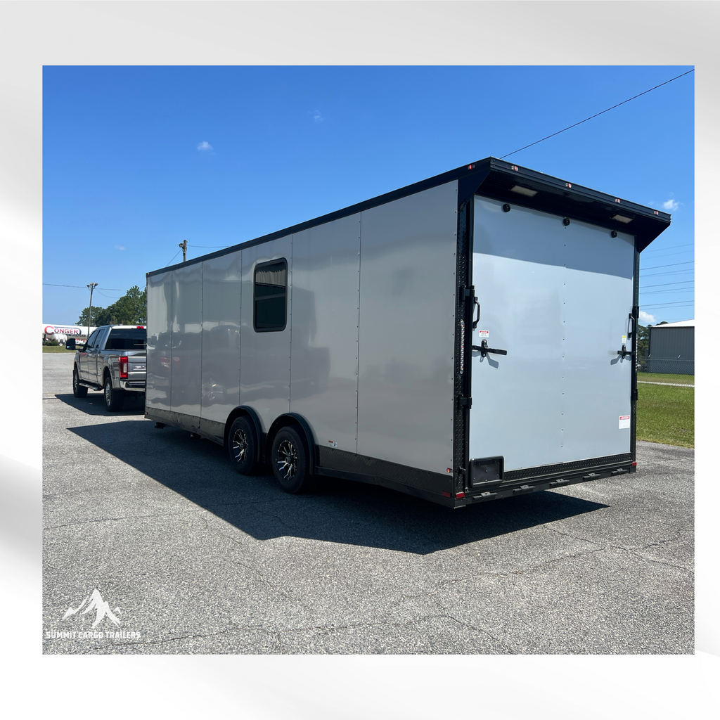 8.5x24TA Silver Frost Race Ready Trailer