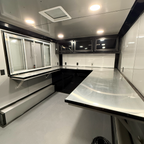 8.5X14TA Black Concession Trailer