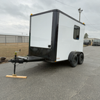 6X10TA White Splicing Trailer