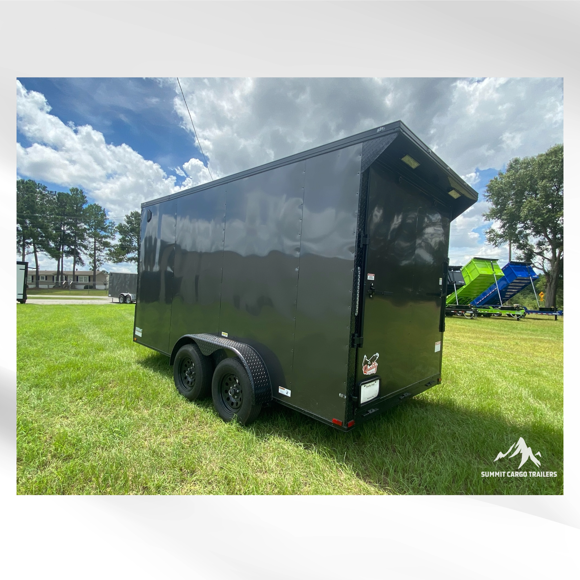 7X14TA Charcoal Standard Trailer