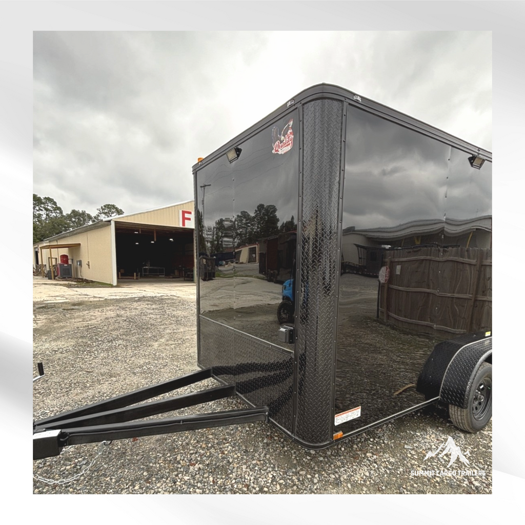 7X12TA Black Splicing Trailer