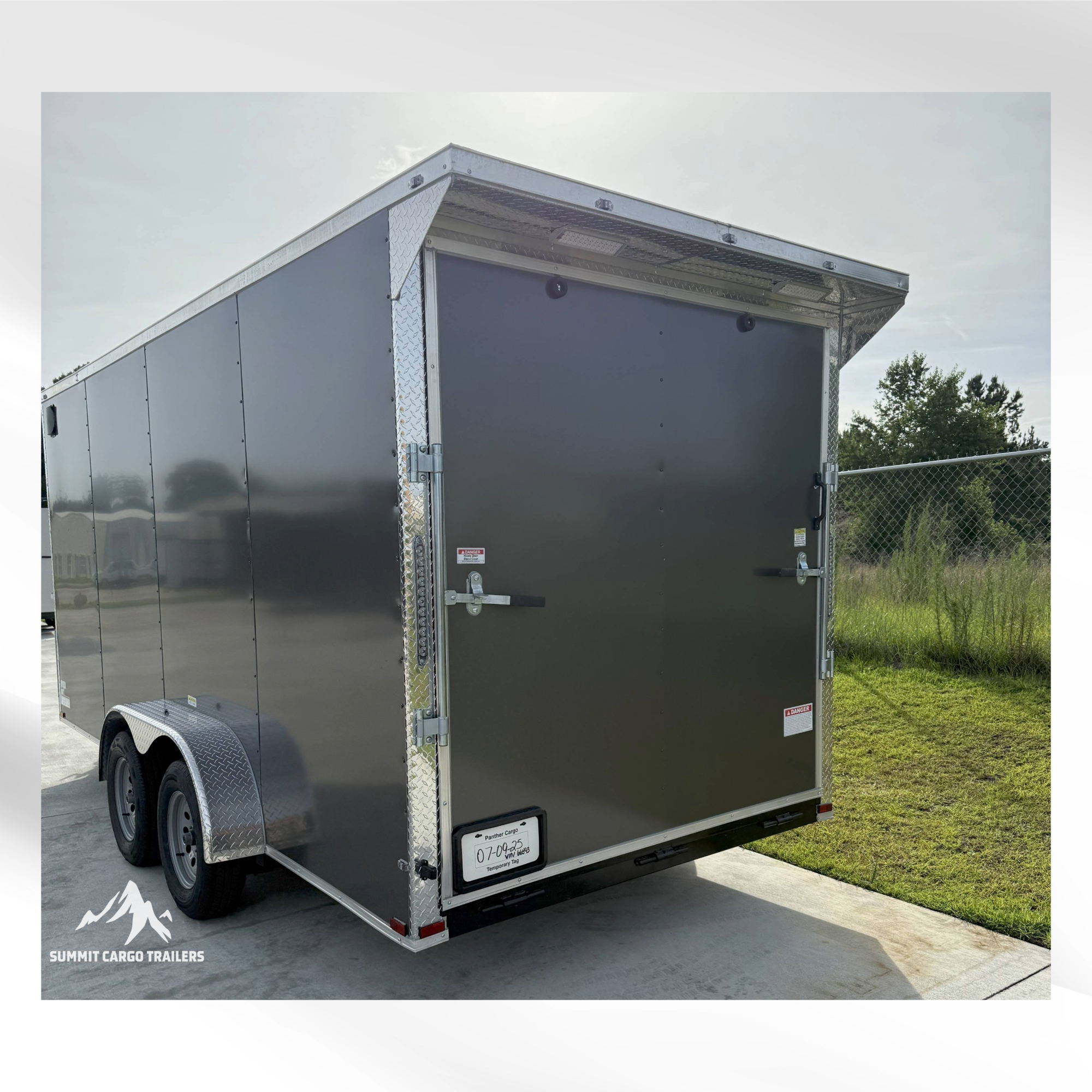 7X16TA Charcoal Standard Trailer