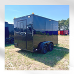 7x12TA Black Splicing Trailer — image 6 of 7