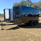 7X12TA Black Splicing Trailer