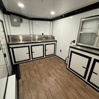 8.5X14TA Black Beverage Concession Trailer