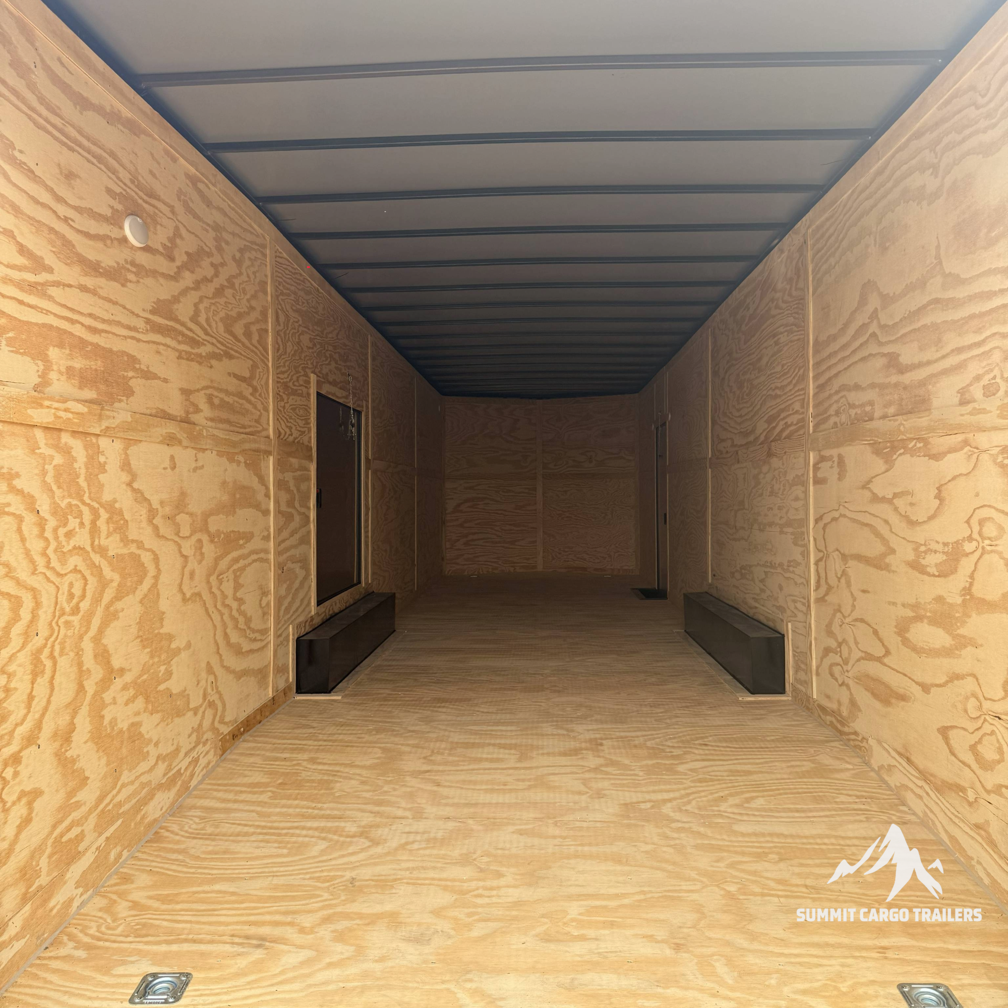 8.5X32TA5 White Standard Car Hauler Trailer