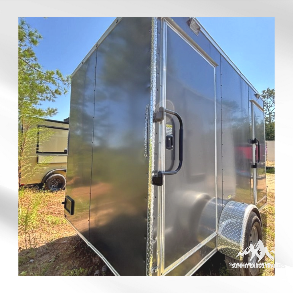 7X12SA5 Charcoal Bathroom Trailer