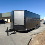 8.5X20TA3 Charcoal Standard Car Hauler Trailer