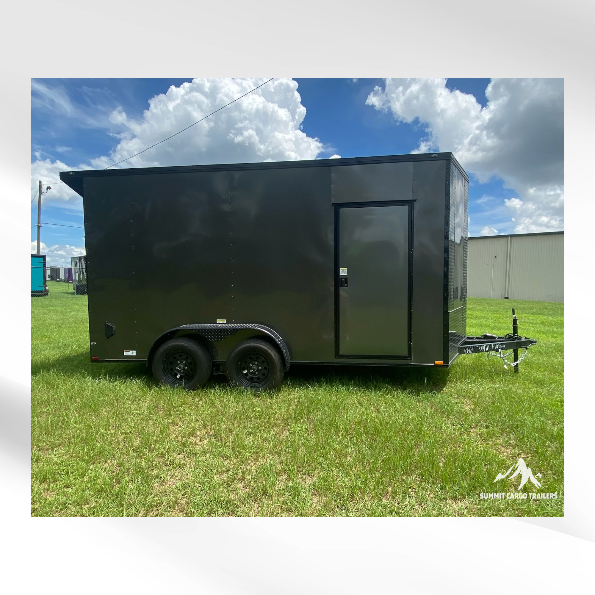 7X14TA Charcoal Standard Trailer