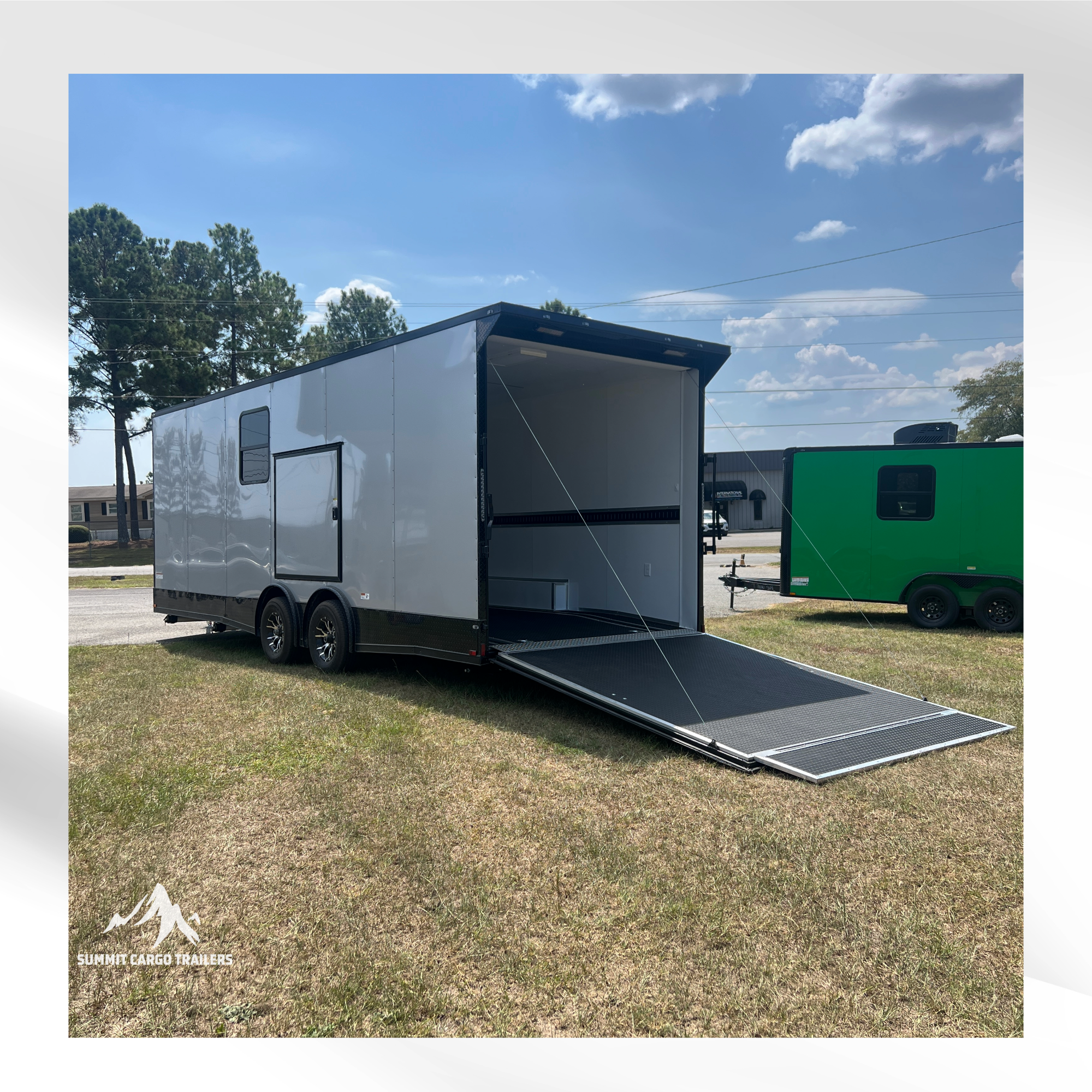 8.5X24TA3 Silver Frost Race Ready Trailer