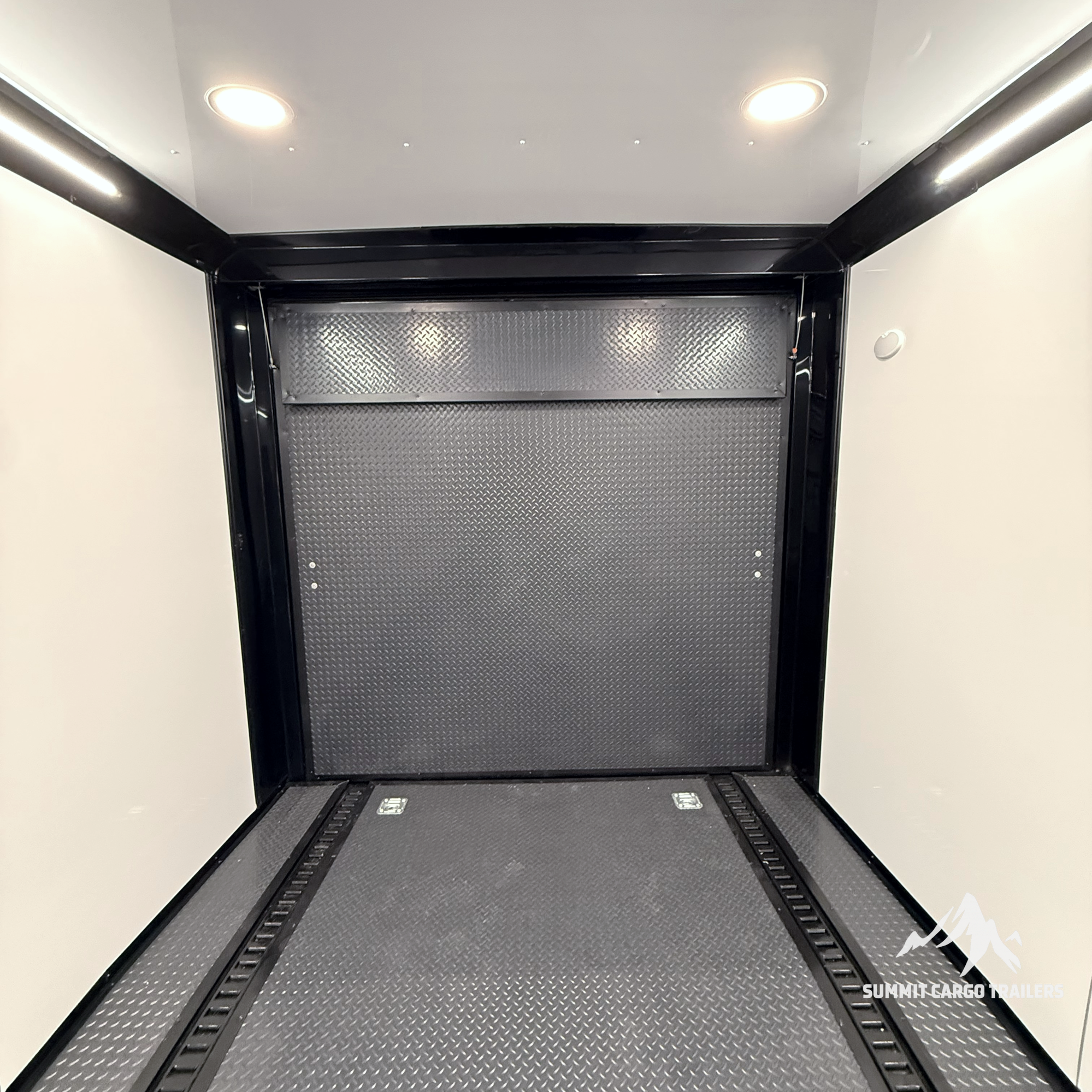 8.5X28TA5 Silver Car Hauler Trailer