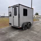 6X10TA Silver Splicing Trailer