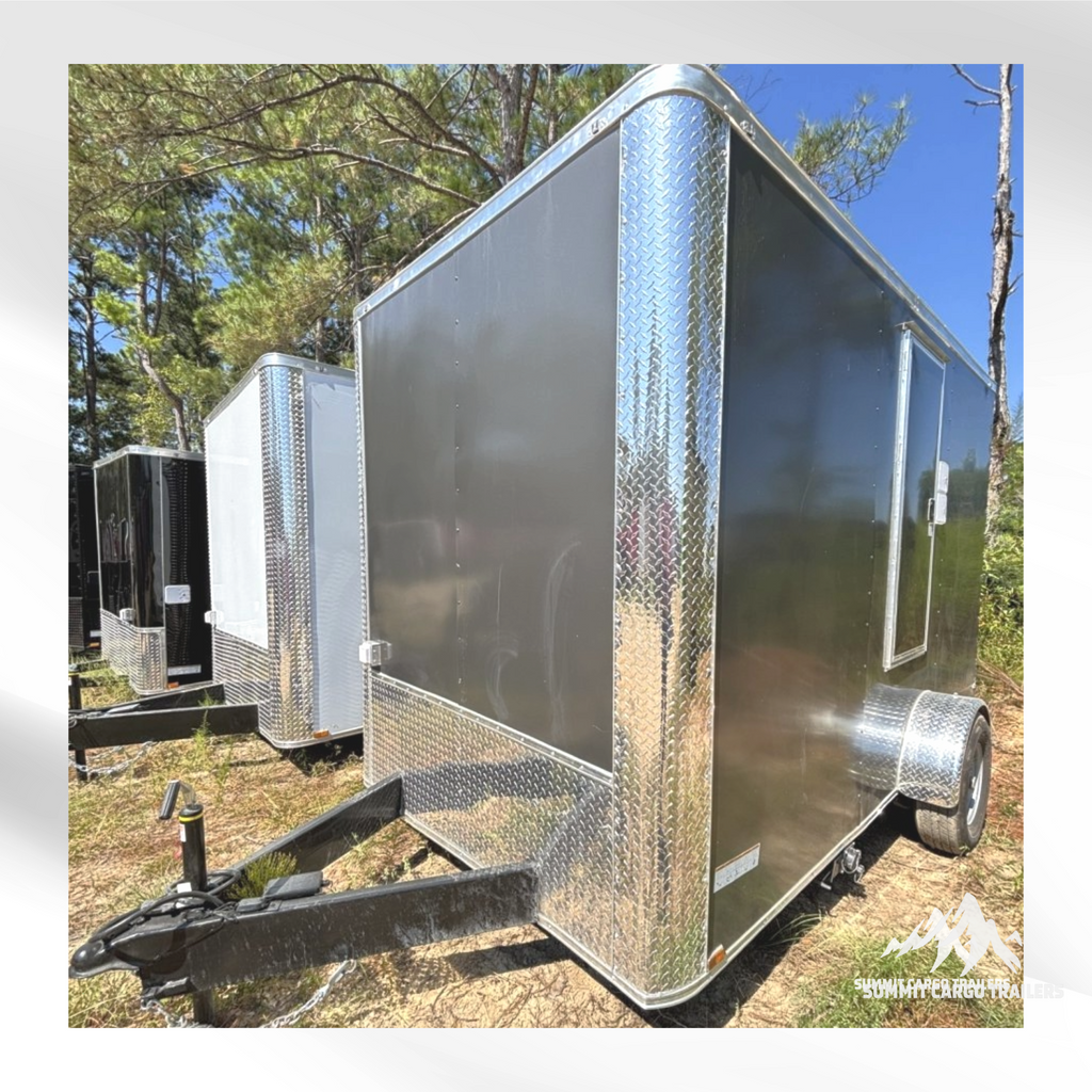 7X12SA5 Charcoal Bathroom Trailer
