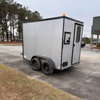6X10TA Silver Splicing Trailer