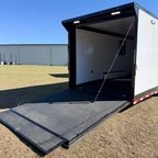 8.5X28TA3 White Race Ready Trailer