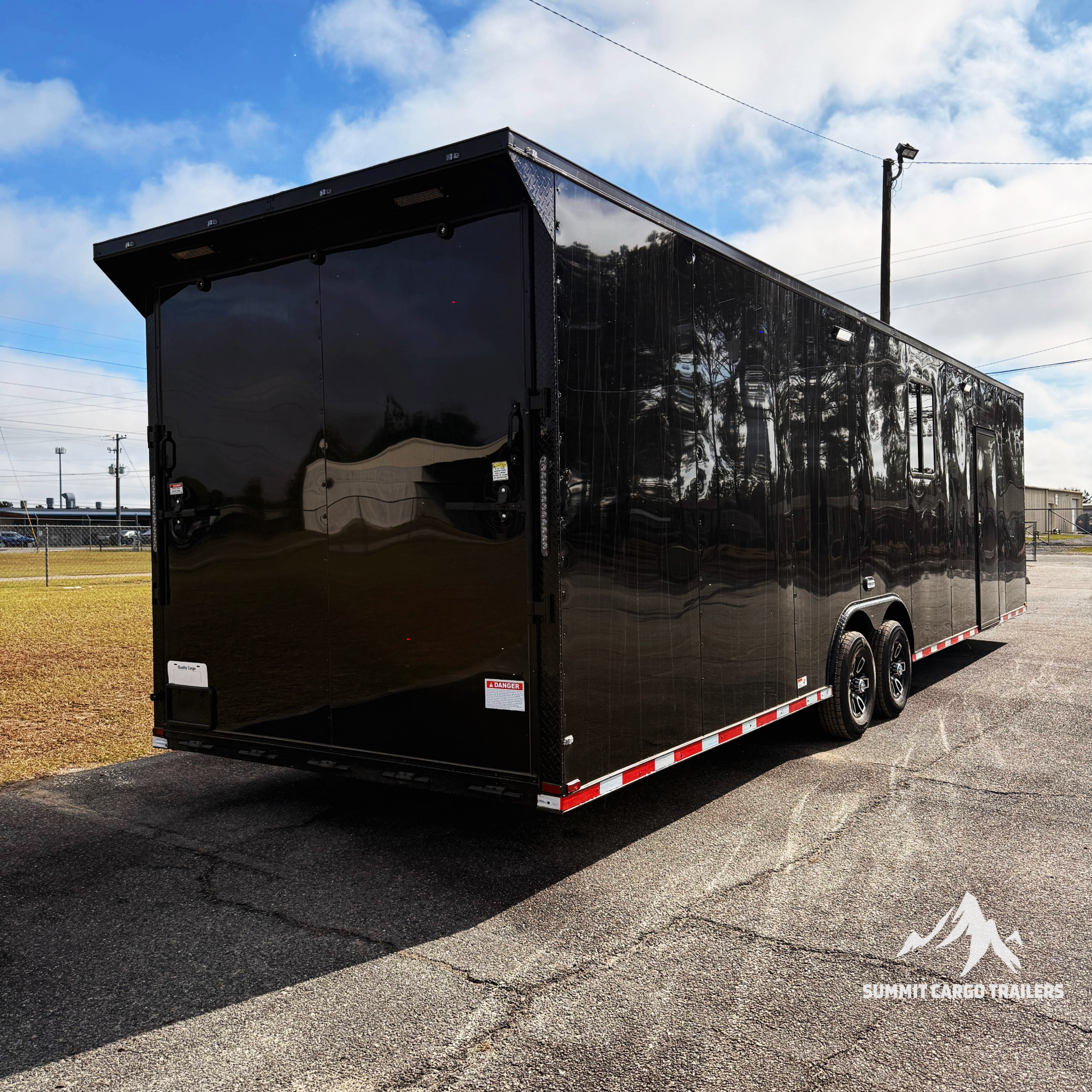 8.5X32TA3 Black Race Ready Trailer